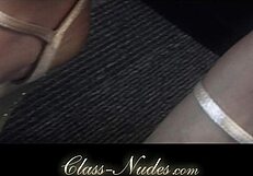 Hot Charlize Bella Boldly Teases and Strips in Sexy Lingerie