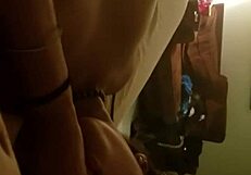 Interracial BBW Loves Black Cock Cumming in Her Mouth