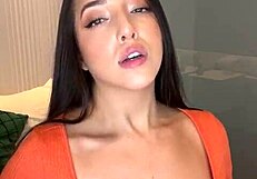 lis is just chilling, showing off her brazilian pussy on webcam for fans