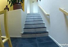 Christy Mack показывает татуированную жопу и сиськи в душе