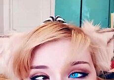 OMG, Watch This Lovely Girl Deepthroat Big Cock in Lingerie POV!