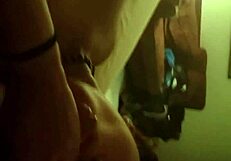 Nubian sIIIy wife swallows cum in interracial couple Sexe