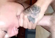 My teen ex is sucking my dick! So hot!