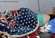 Pregnant Woman Deepthroats Dildo In Toy Play Session