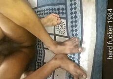 watch the old cuckold get his wife fucked hard!