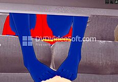 Hentai Feet Licking: That's What Heroes Do Episode 1!