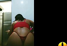 Trailer - Casual Bath Moment with Latina Teacher in Relaxing Setting