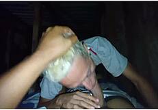 Friends cumming together in anal sex?