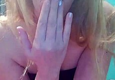 Colored Blowjob With Feet And Cum!