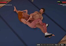 I can’t believe Ethan and Chelci fight naked in 3D! So intense!