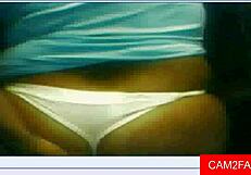 teen 18+ on webcam doing blowjob and masturbation