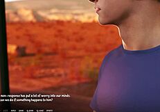 AOA Academy 66: Cute Blonde Babe Jenny Shows Off Her Big Tits and Ass in POV.