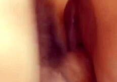 Intense moaning during passionate sex in the kitchen