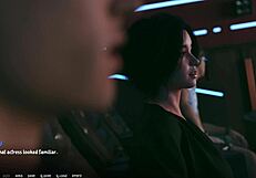 AOA Academy 66: Cute Blonde Babe Jenny Shows Off Her Big Tits and Ass in POV.