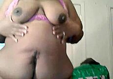 63-inch huge booty on this black mature ebony goddess shakes hard