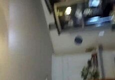 A naked black man and his white girlfriend having sex with three other black guys and their girlfriend with a curvy white girl