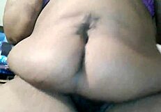 63-inch huge booty on this black mature ebony goddess shakes hard