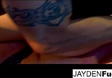 Can Jayden And Natasha Handle This Hard Cock Together?