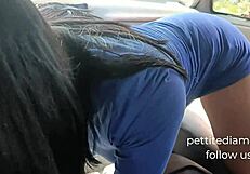 Ever had a coworker surprise you with a quick blowjob in the van?