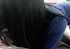 Ever had a coworker surprise you with a quick blowjob in the van?