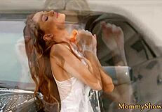 lovely stepdaughter tribbing stepmom in classy lesbian storyline full movie