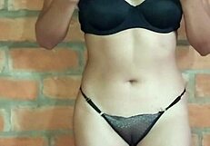 teen latina rides neighbor's dick thanking for loan