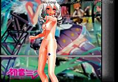 Go bananas with erotic anime hentai banana play