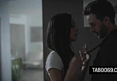 Brunette Teen 18+ Slut Jaye Summers Gets Tight Pussy Destroyed By Boyfriend.