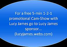 French Maid Lucy-James Blows And Takes Thick Cock In Ass