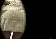 Danny Mancini caught in the bathroom