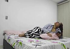 i love fucking this huge cock behind my husband's back part 1