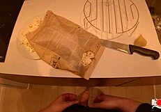 he put his dick in the popcorn for sexy stepmom