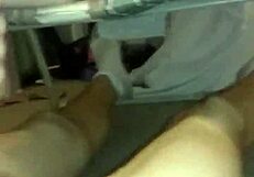 i squirt all over the chair with my big tits