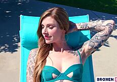 Beautifully tattooed – and with following the location of her apartment – Penny Archer fulfills her dirty young neighbor