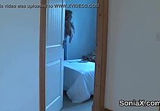 Unfaithful British Milf Lady Sonia Pops Out Her Gigantic Jugs