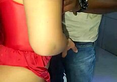 bella casada fucks her endowed friend while her husband watches