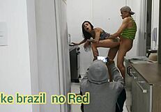 i invited the cute housekeeper for cleaning but she sucked my cock hard in the kitchen