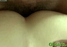 Soldier Bareback Fucks Straight Guy Hard!