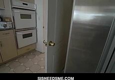 Horny Petite Stepsis Izzy Lush Fucks Stepbrother!