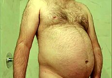 nude martin lavall�e masturbates ejaculates and eats his sperm