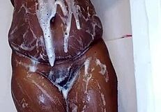 Young dark skin girl receives her pussy wet and horny in solo www and clips