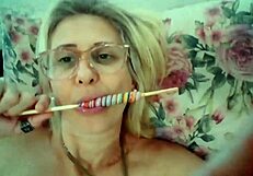 Stella Still Sucks Lollipop Intensely