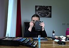 After a crazy night, Wendy Moon, fix that face makeup, will ya?