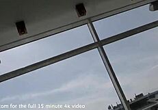 Watch MILF Kristine Gush Squirt with Massive Dildo While Smoking!