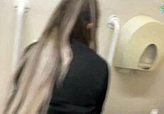 Public cum walk of shame backstage