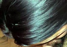 big tits sucking huge cock in homemade fun