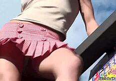 I enjoy flashing my panties and seeing your reaction