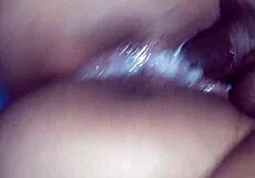 Massive Creampie in Big Ass from Monster Black Cock