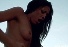 Martina Explores Lesbian Side With Girlfriend Using Strapon And Dildo