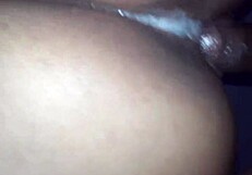 Massive Creampie in Big Ass from Monster Black Cock